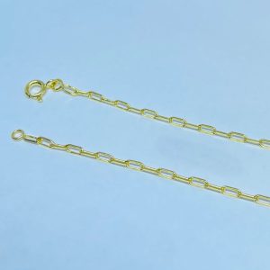 CORDAO CARTIER 0245 60CM BANHO DOURADO