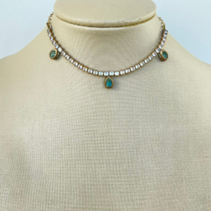 CHOCKER C.PENDU.3 ZIRCO. BRUTO