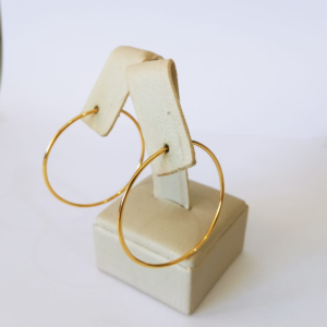 ARGOLA FIO BANHO DOURADO
