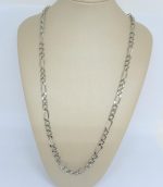 CORDAO 60CM UM ELO GRANDE E TRS PEQUENOS ACO