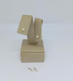 BRINCO MEIA PEROLA 4MM BRUTO