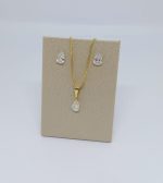 CONJUNTO GOTA 5X7 BANHO DOURADO