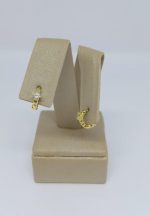 ARGOLA CRAV. UMA ZIRC BANHO DOURADO