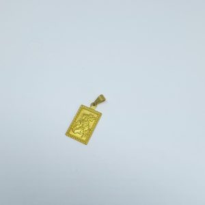 PINGENTE MEDALHA SAO JORGE BRUTO