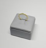 ANEL MINI ZIRC CENTRAL BANHO DOURADO