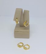 ARGOLA CRAV. 1297 BANHO DOURADO