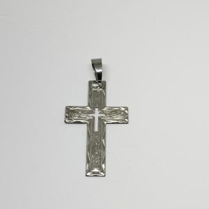 PINGENTE CRUCIFIXO ACO