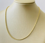 CHOKER CORRENTE  B1.5 BANHO DOURADO