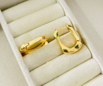 ARGOLA CLIQUE FORM. ORG. BANHO DOURADO