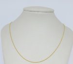 GARGANTILHA 45 CM ELOS BANHO DOURADO