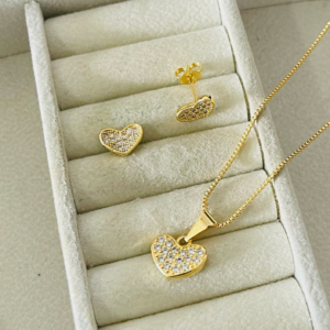 CONJUNTO CORACAO TODO CRAV. SM BANHO DOURADO