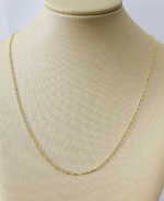 GARGANTILHA 45CM ELOS 1327 BANHO DOURADO