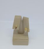 BRINCO U 6MM BANHO DOURADO