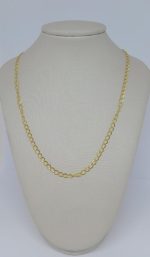 CORDAO 60CM BANHO DOURADO