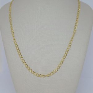 CORDAO 60CM BANHO DOURADO