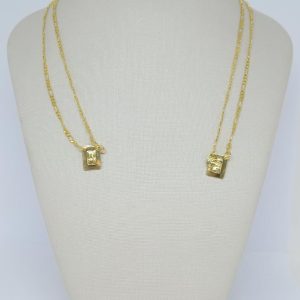 ESCAPULARIO CORR ELOS BANHO DOURADO