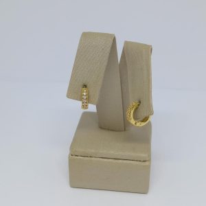 ARGOLA CRAV REDONDA TAM P BANHO DOURADO