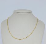 CHOKER CORR ELOS BANHO DOURADO