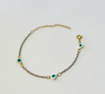 PULSEIRA 4 OLHOS GREGOS BRUTO