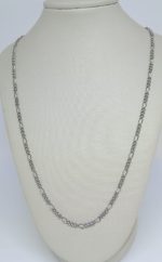 CORDAO 60CM ELOS FINOS ACO