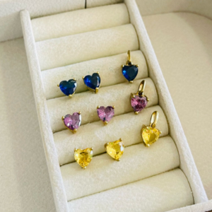 CONJUNTO CORACAO 3 GARRAS BRUTO