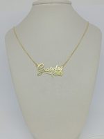 GARGANTILHA GRATIDAO CORR VENEZ. BANHO DOURADO