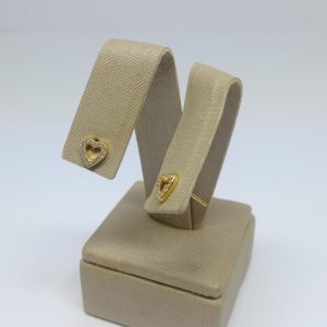 BRINCO CORACAO VAZ. CRAV. BANHO DOURADO