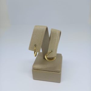 ARGOLA DE ENCAIXE LISA P DO TRIO BANHO DOURADO