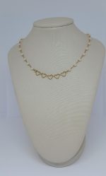 CHOKER PEROLAS E CORACOES VAZ. BRUTO