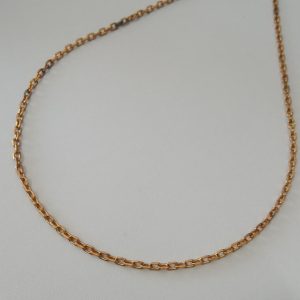 CORDAO 60CM COM FECHO CANHAO BRUTO