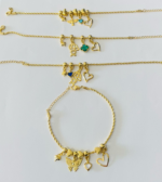 PULSEIRA PANDORA BANHO DOURADO