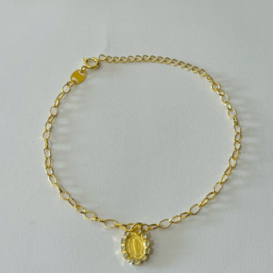 PULSEIRA PEND N.S DA GRACA BANHO DOURADO