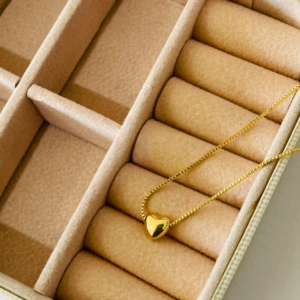 GARGANTILHA CORAC. ABS PASS. PEQ BANHO DOURADO