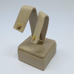 BRINCO CRAV. SETE ZIRC. BANHO DOURADO