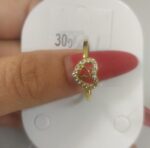 BRINCO BP FLORZINHA SM BANHO DOURADO