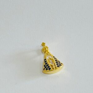 PINGENTE N.S APARECIDA CRAV. BANHO DOURADO