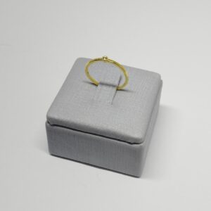 ANEL MINI ZIRC CENTRAL SM BANHO DOURADO
