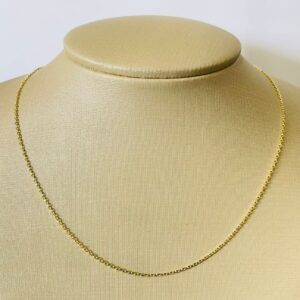 GARGANTILHA 45CM ELOS SM BANHO DOURADO
