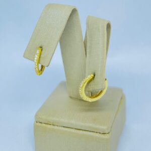 ARGOLA CRAV. EK29 BANHO DOURADO