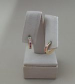 ARGOLA NOVE ZIRC. COLO. BANHO DOURADO