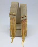 BRINCO FRANJA CORR VENE BANHO DOURADO