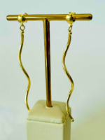 BRINCO ONDULAD0 BANHO DOURADO