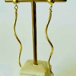 BRINCO ONDULAD0 BANHO DOURADO