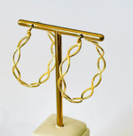 ARGOLA VAZ BANHO DOURADO