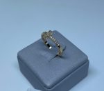 ANEL CRUCIFIXO CRAV. CORES BANHO ROSE