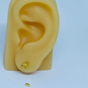 BRINCO BP DOIS CORACOES BANHO DOURADO