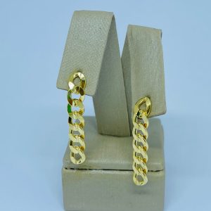 BRINCO CORR ELOS GROSSOS BANHO DOURADO