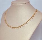 CHOKER CORR ESTRELAS BANHO ROSE