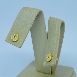 BRINCO FLOR BP2312B BANHO DOURADO