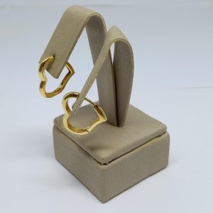 ARGOLA CLIQUE CORACAO 1014 SM BANHO DOURADO